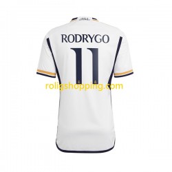 Fotbollströja Real Madrid Rodrygo Goes 11 Män Hemmaställ 2023-2024 Kort ärm