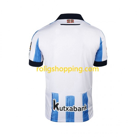 Fotbollströja Real Sociedad Män Hemmaställ 2023-2024 Kort ärm