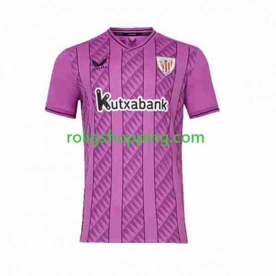 Fotbollströja Athletic Bilbao Målvakt Män Bortaställ 2023-2024 Kort ärm