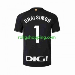 Fotbollströja Athletic Bilbao UNAI SIMON 1 Målvakt Män Hemmaställ 2023-2024 Kort ärm