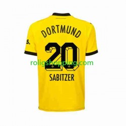 Fotbollströja Borussia Dortmund Marcel Sabitzer 20 Män Hemmaställ 2023-2024 Kort ärm