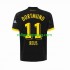 Fotbollströja Borussia Dortmund Marco Reus 11 Män Bortaställ 2023-2024 Kort ärm