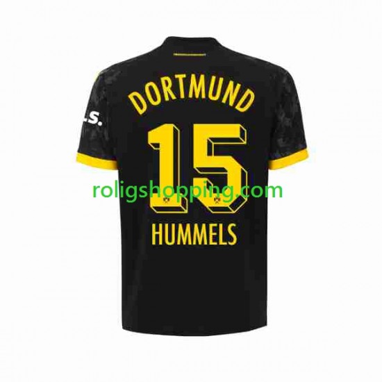 Fotbollströja Borussia Dortmund Mats Hummels 15 Män Bortaställ 2023-2024 Kort ärm