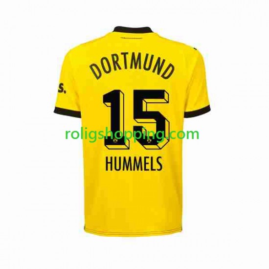 Fotbollströja Borussia Dortmund Mats Hummels 15 Män Hemmaställ 2023-2024 Kort ärm
