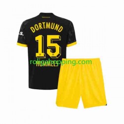 Fotbollströja Borussia Dortmund Mats Hummels 15 Barn Bortaställ 2023-2024 Kort ärm