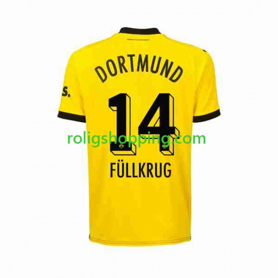 Fotbollströja Borussia Dortmund Niclas Fullkrug 14 Män Hemmaställ 2023-2024 Kort ärm