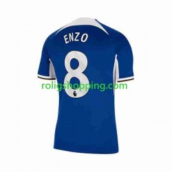 Fotbollströja Chelsea Enzo Fernandez 8 Män Hemmaställ 2023-2024 Kort ärm