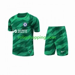 Fotbollströja Chelsea Målvakt Barn Tredjeställ 2023-2024 Kort ärm