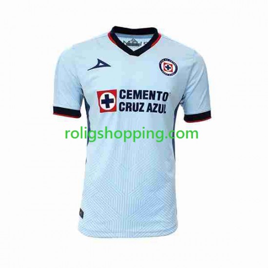 Fotbollströja Cruz Azul Män Bortaställ 2023-2024 Kort ärm