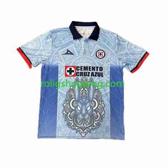 Fotbollströja Cruz Azul Day of the Dead Män Bortaställ 2023-2024 Kort ärm