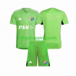 Fotbollströja Dinamo Zagreb Målvakt Barn Hemmaställ 2023-2024 Kort ärm