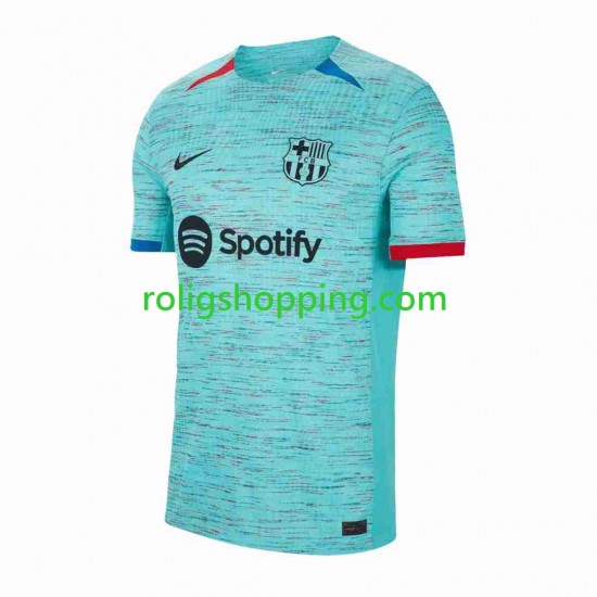 Fotbollströja FC Barcelona Män Tredjeställ 2023-2024 Kort ärm