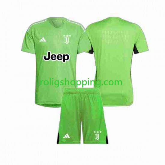 Fotbollströja Juventus Målvakt Barn Tredjeställ 2023-2024 Kort ärm