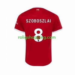 Fotbollströja Liverpool Dominik Szoboszlai 8 Män Hemmaställ 2023-2024 Kort ärm