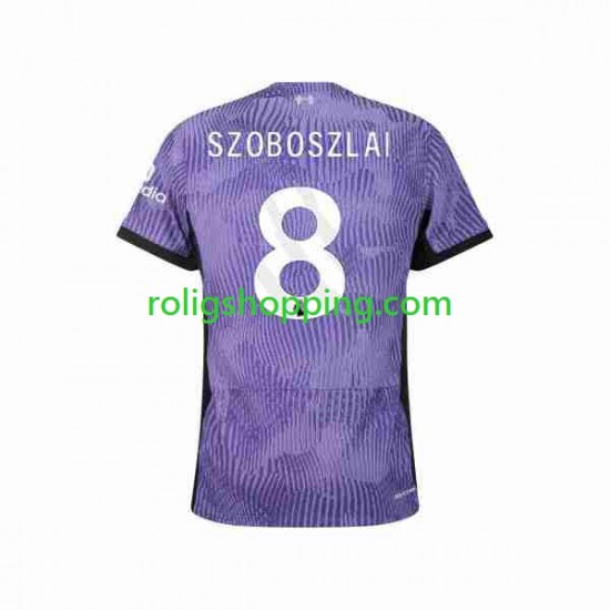 Fotbollströja Liverpool Dominik Szoboszlai 8 Män Tredjeställ 2023-2024 Kort ärm