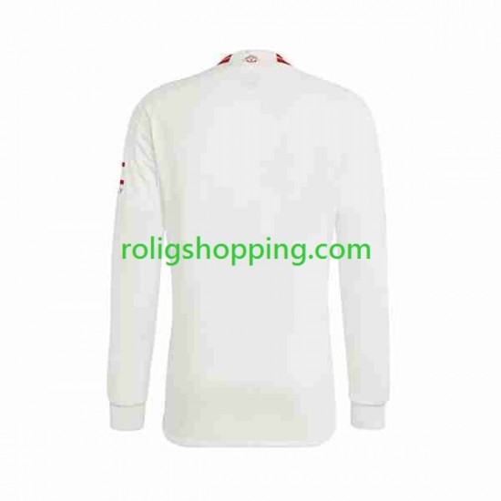 Fotbollströja Manchester United Män Tredjeställ 2023-2024 Lång ärm