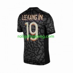 Fotbollströja Paris Saint-Germain Lee Kang In 19 Män Tredjeställ 2023-2024 Kort ärm