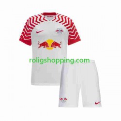 Fotbollströja RB Leipzig Barn Hemmaställ 2023-2024 Kort ärm