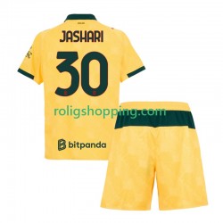 Fotbollströja AC Milan Ardon Jashari 30 Barn Tredjeställ 2025-2026 Kort ärm
