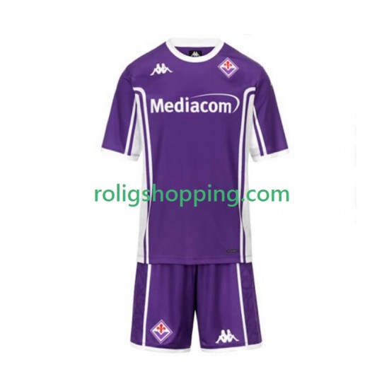 Fotbollströja Fiorentina Barn Hemmaställ 2025-2026 Kort ärm