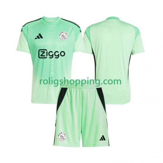 Fotbollströja AFC Ajax Målvakt Barn Hemmaställ 2025-2026 Kort ärm