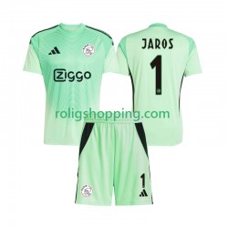 Fotbollströja AFC Ajax Vitezslav Jaros 1 Målvakt Barn Hemmaställ 2025-2026 Kort ärm