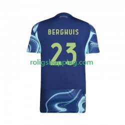 Fotbollströja AFC Ajax Steven Berghuis 23 Män Bortaställ 2025-2026 Kort ärm