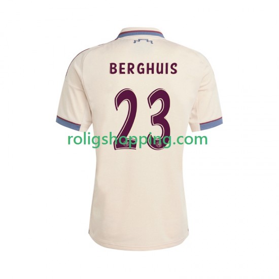 Fotbollströja AFC Ajax Steven Berghuis 23 Män Tredjeställ 2025-2026 Kort ärm