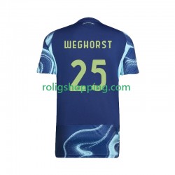 Fotbollströja AFC Ajax Wout Weghorst 25 Män Bortaställ 2025-2026 Kort ärm