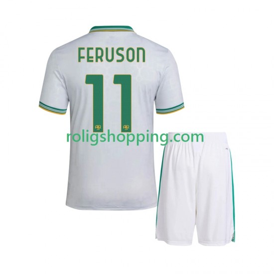 Fotbollströja AS Roma Evan Ferguson 11 Barn Tredjeställ 2025-2026 Kort ärm