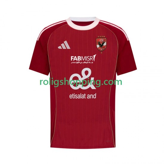 Fotbollströja Al Ahly SC Män Hemmaställ 2025-2026 Kort ärm
