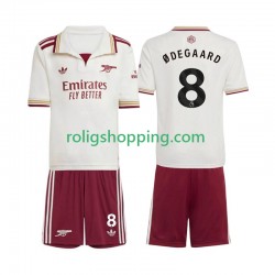 Fotbollströja Arsenal Martin Odegaard 8 Barn Tredjeställ 2025-2026 Kort ärm