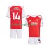 Fotbollströja Arsenal Viktor Gyokeres 14 Barn Hemmaställ 2025-2026 Kort ärm