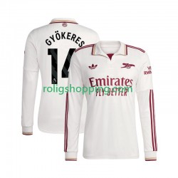 Fotbollströja Arsenal Viktor Gyokeres 14 Män Tredjeställ 2025-2026 Lång ärm