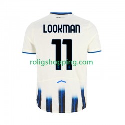 Fotbollströja Atalanta Ademola Lookman 11 Män Bortaställ 2025-2026 Kort ärm