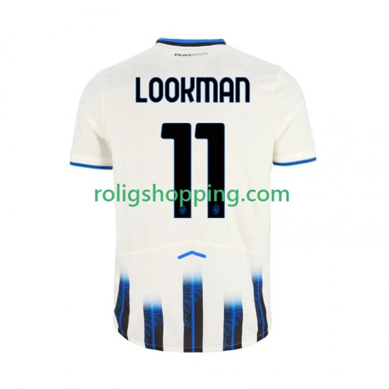 Fotbollströja Atalanta Ademola Lookman 11 Män Bortaställ 2025-2026 Kort ärm