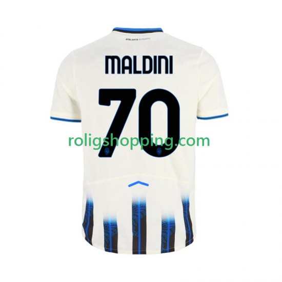 Fotbollströja Atalanta Daniel Maldini 70 Män Bortaställ 2025-2026 Kort ärm