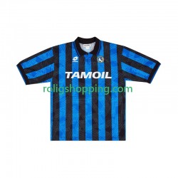 Fotbollströja Atalanta 1991 Retro Män Hemmaställ Kort ärm