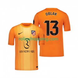 Fotbollströja Atlético Madrid Jan Oblak 13 Målvakt Män Tredjeställ 2025-2026 Kort ärm