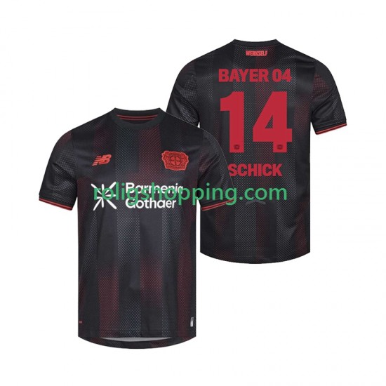 Fotbollströja Bayer 04 Leverkusen Patrik Schick 14 Män Hemmaställ 2025-2026 Kort ärm