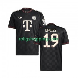 Fotbollströja FC Bayern München Alphonso Davies 19 Män Tredjeställ 2025-2026 Kort ärm