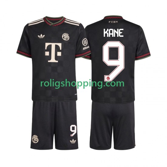 Fotbollströja FC Bayern München Harry Kane 9 Barn Tredjeställ 2025-2026 Kort ärm