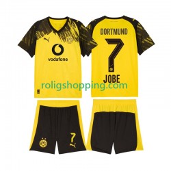 Fotbollströja Borussia Dortmund Jobe Bellingham 7 Barn Hemmaställ 2025-2026 Kort ärm