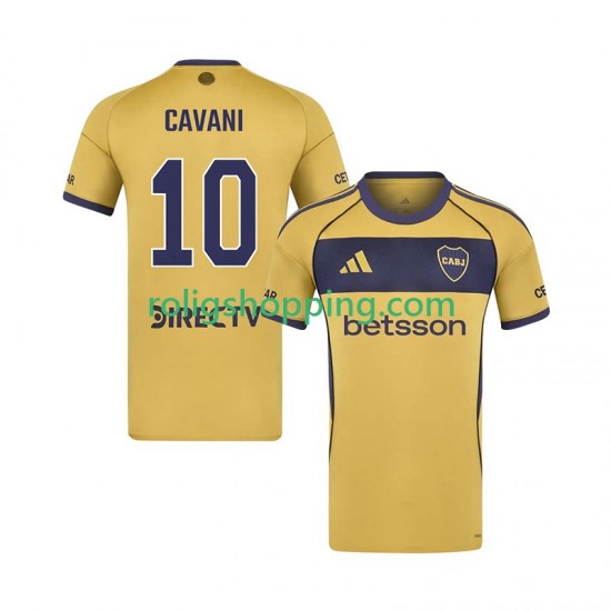Fotbollströja CA Boca Juniors Edinson Cavani 10 Män Bortaställ 2025-2026 Kort ärm