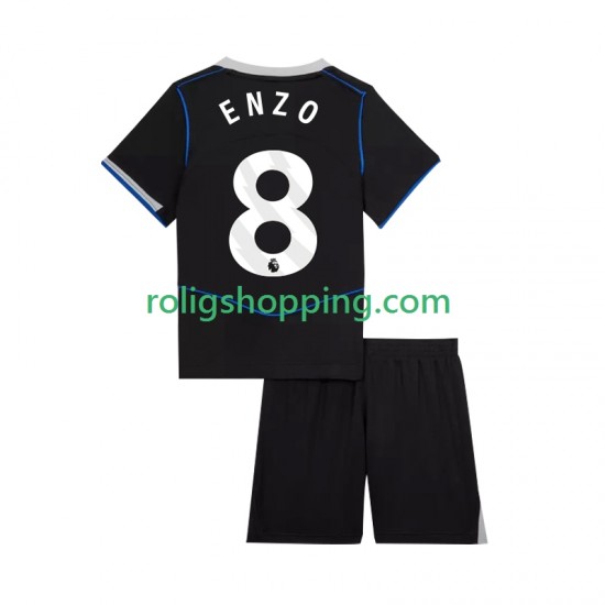 Fotbollströja Chelsea Enzo Fernandez 8 Barn Tredjeställ 2025-2026 Kort ärm