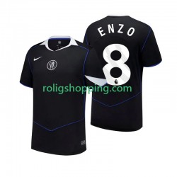 Fotbollströja Chelsea Enzo Fernandez 8 Män Tredjeställ 2025-2026 Kort ärm