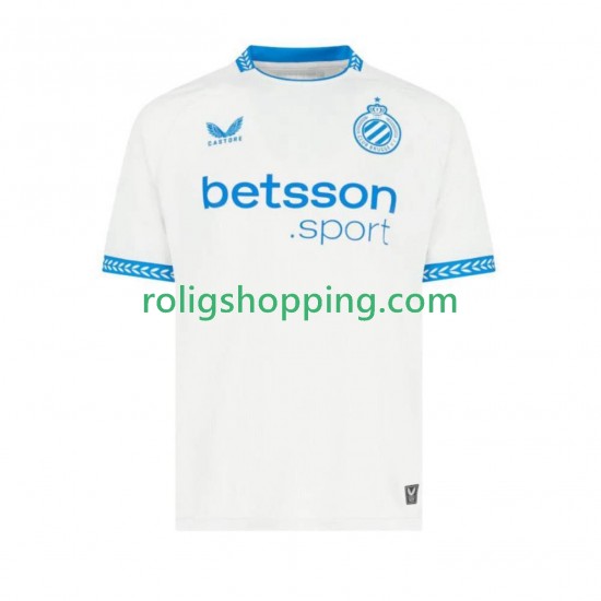 Fotbollströja Club Brugge Män Bortaställ 2025-2026 Kort ärm