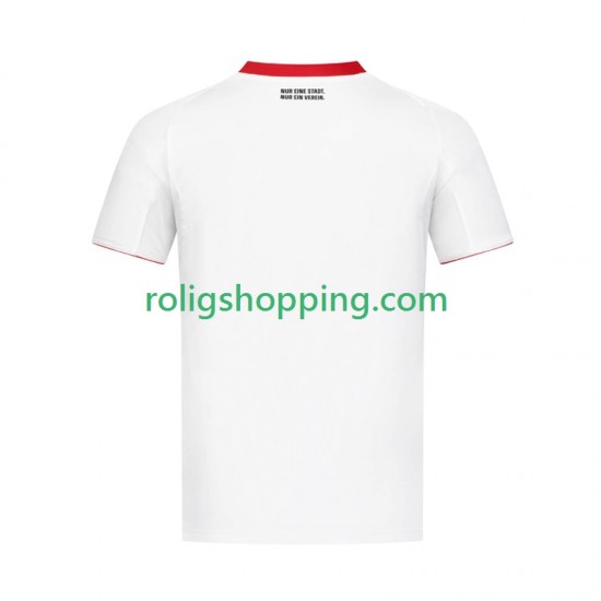 Fotbollströja Eintracht Frankfurt Män Bortaställ 2024-2025 Kort ärm