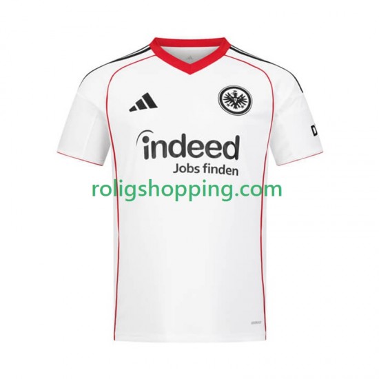 Fotbollströja Eintracht Frankfurt Män Bortaställ 2025-2026 Kort ärm