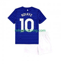 Fotbollströja Everton FC Ndiaye 10 Barn Hemmaställ 2025-2026 Kort ärm